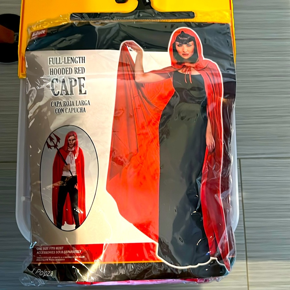 Full length Hooded Cape